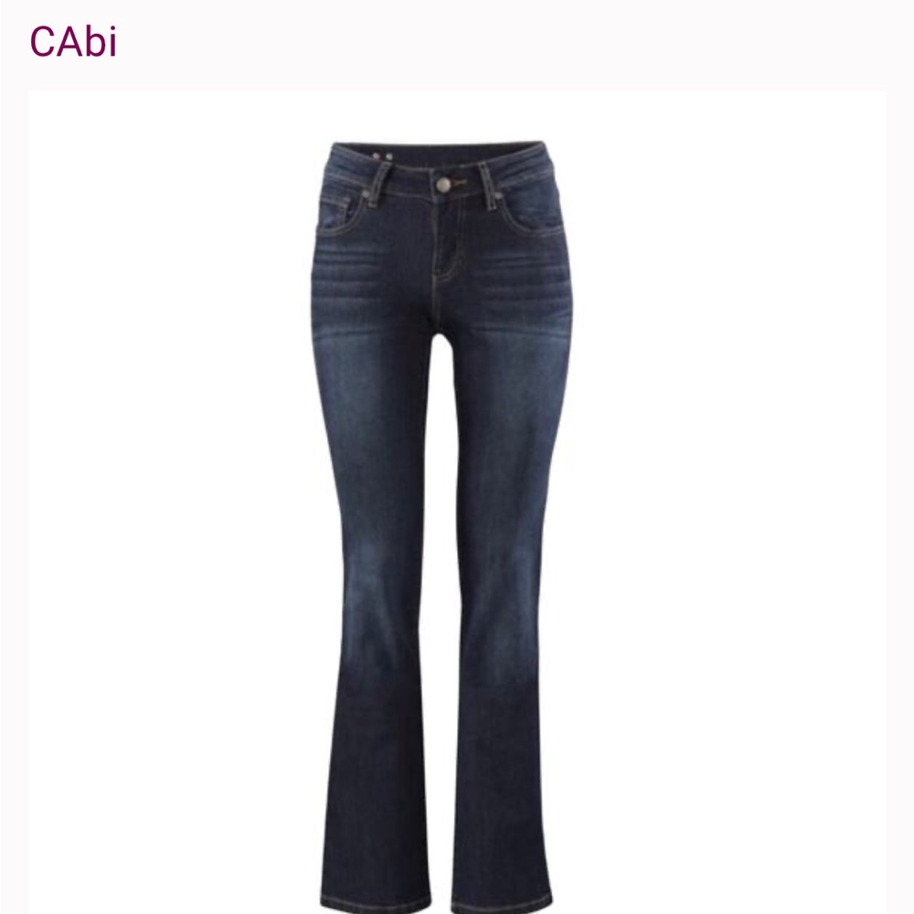 CAbi Galaxy Wash Bootcut Jeans EUC